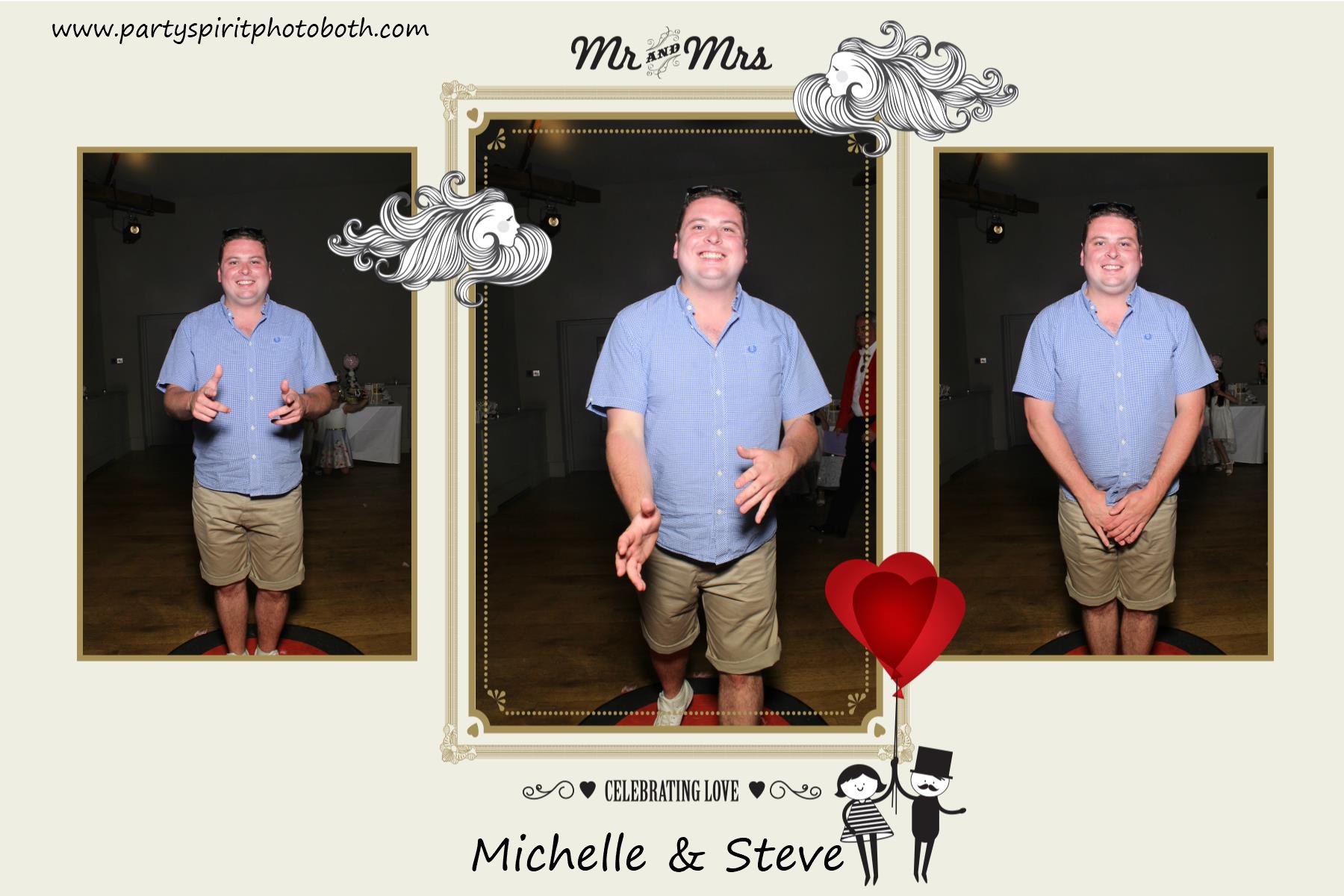 Michelle & Steve Wedding | View more photos from the event at gallery.partyspiritphotobooth.com/u/PartySpiritPhotoBooth/Michelle-Steve-Wedding